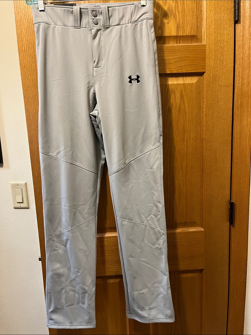 Under Armour Men's Light Gray Baseball Pants